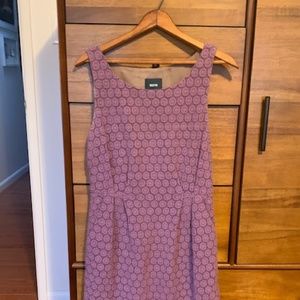 Anthropology Eyelet Sheath Dress